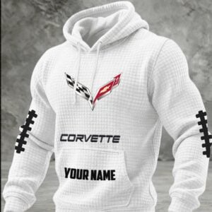 Corvette Custom Name High Quality Cotton Men Thick Hoodie VS50