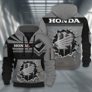 Honda Customized Half-zip Hoodie VS01