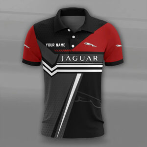 Jaguar Custom Name High Quality Cotton Polo Shirt VS50