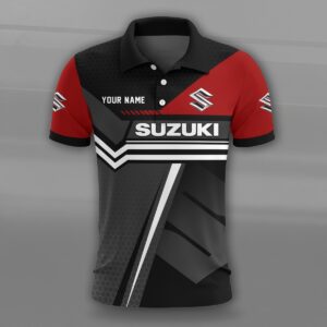 Suzuki Custom Name High Quality Cotton Polo Shirt VS50