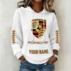Porsche Custom Name High Quality Cotton Women Thick Hoodie VS50