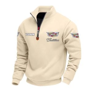 Cadillac Custom Name Casual Design Sport Thick Sweatshirt VS46