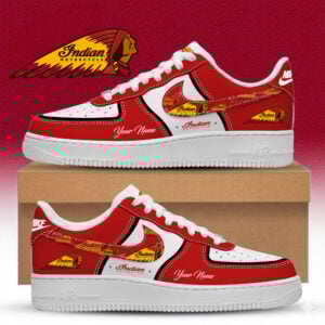 Indian Motorcycle Custom Name Multicolor Fashion Casual AF1 Sneakers VS20