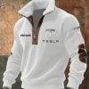 Tesla Custom Name Casual Design Sport Sweatshirt VS5