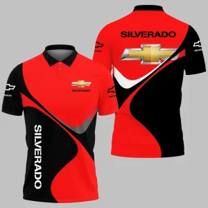 Chevrolet Silverado Modern Fit Luxe Classic Polo Shirt VS07