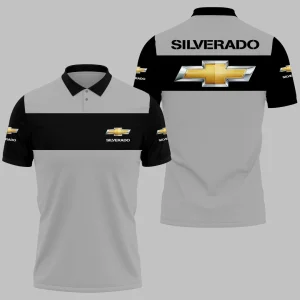 Chevrolet Silverado Modern Fit Luxe Classic Polo Shirt VS08