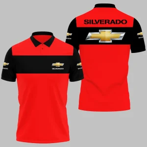 Chevrolet Silverado Modern Fit Luxe Classic Polo Shirt VS09