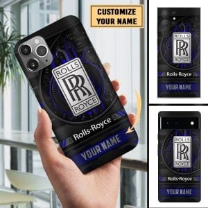 Rolls Royce Custom Name Phone Case For All Phone Models VS01