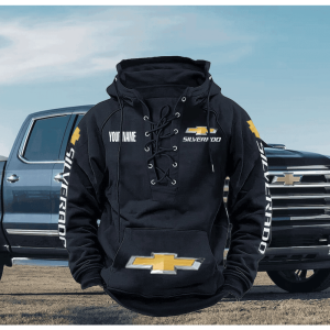 Chevrolet Silverado Custom Name High Quality Cotton Men Thick Hoodie VS01