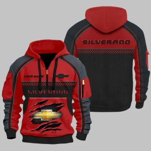 Chevrolet Silverado Custom Name High Quality Cotton Thick Hoodie VS05
