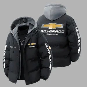 Chevrolet Silverado Custom Name Down Jacket VS1