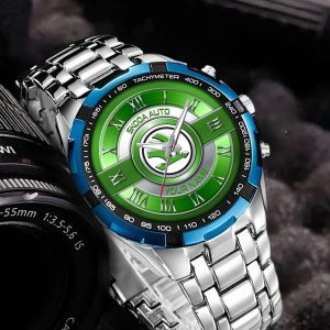 Skoda Custom Name Elegant Fashion Design Watch VS10