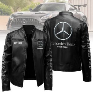 Mercedes Custom Name Designed Leather Jacket VS01