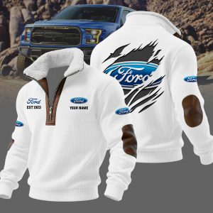 Ford Custom Name Casual Winter Fleece Jacket VS6A