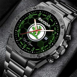 Skoda Custom Name Elegant Fashion Design Watch VS12