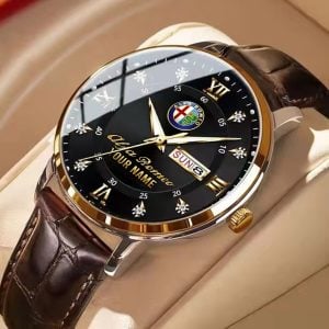 Alfa Romeo Custom Name Men Stylish Fashion Design Watch VS87A