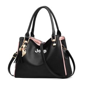 Jeep Casual Design Large Capacity Leather Women Handbag VS51