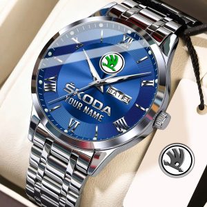 Skoda Custom Name Men Elegant Fashion Design Watch VS85B