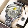 Ferrari Custom Name Men Elegant Fashion Design Watch VS85B