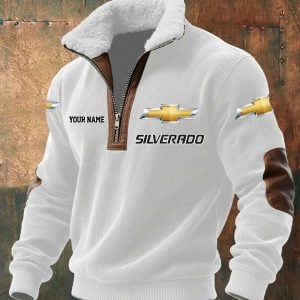 Chevrolet Silverado Custom Name Casual Design Sport Sweatshirt VS5