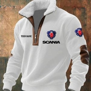 Scania Custom Name Casual Design Sport Sweatshirt VS5