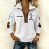 Mustang Custom Name Casual Design Women Thick Sweatshirt VS6