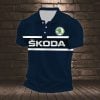 Skoda Modern Fit Luxe Classic T Shirt VS02