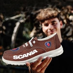 Scania Custom Name Casual Design HD Loafer Shoes VS04