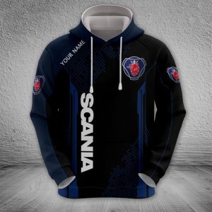 Scania Custom Name Zipper, Hoodie, Baseball Jacket, Bomber Jacket, Tshirt, Sweatshirt, Polo Shirt VS05