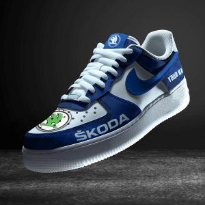 Skoda Custom Name Multicolor Fashion Casual AF1 Sneakers VS02