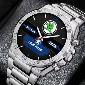 Skoda Custom Name Elegant Fashion Design Watch VS07