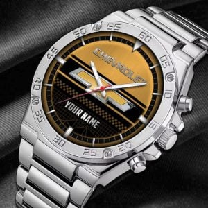 Chevrolet Silverado Custom Name Elegant Fashion Design Watch VS08