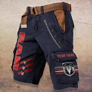 Ram Truck Custom Name Fashion Design Short VS03