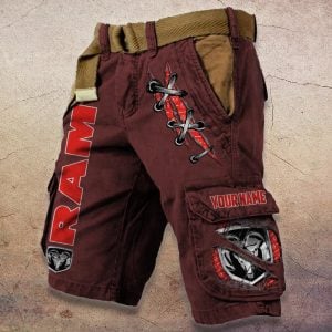 Ram Truck Custom Name Fashion Design Short VS02