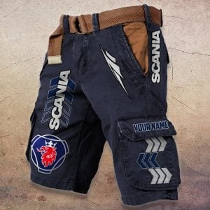 Scania Custom Name Fashion Design Short VS02