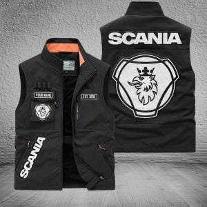 Scania Custom Name Tactical Style Vest VS01