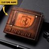 Ferrari Custom Name Casual Leather Wallet VS01