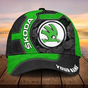 Skoda Custom Name Universal Fit Unisex Classic Cap VS03