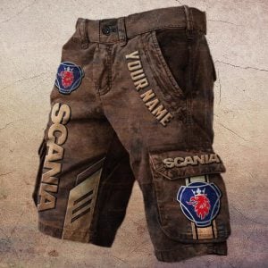 Scania Custom Name Fashion Design Short VS01