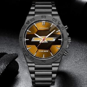 Chevrolet Silverado Custom Name Elegant Fashion Design Watch VS06