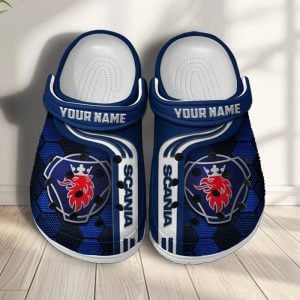 Scania Custom Name Classic Casual Crocs Shoes VS02