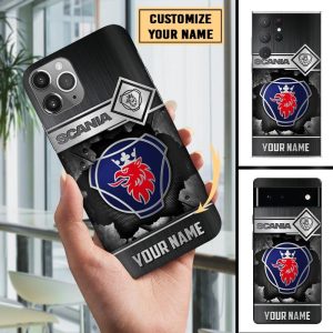 Scania Custom Name Phone Case For All Phone Models VS04