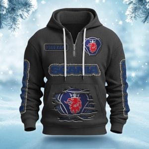 Scania Custom Name High Quality Cotton Thick Hoodie VS06