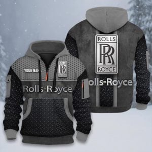 Rolls Royce Custom Name High Quality Cotton Thick Hoodie VS01
