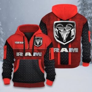 Ram Truck Custom Name High Quality Cotton Thick Hoodie VS01