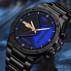 Chevrolet Silverado Custom Name Elegant Fashion Design Watch VS02