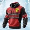 Ferrari Custom Name High Quality Cotton Thick Hoodie VS04