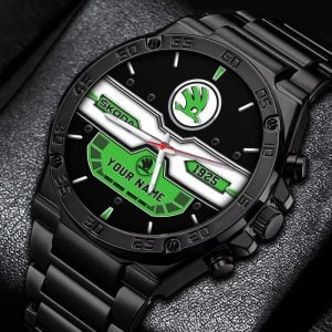 Skoda Custom Name Elegant Fashion Design Watch VS02