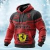 Ferrari Custom Name High Quality Cotton Thick Hoodie VS01
