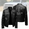 Lincoln Custom Name Designed Leather Jacket VS01